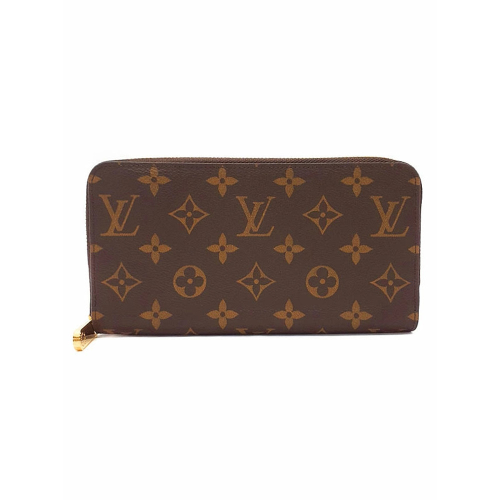 Louis Vuitton Monogram Zippy Wallet Round Zipper Long